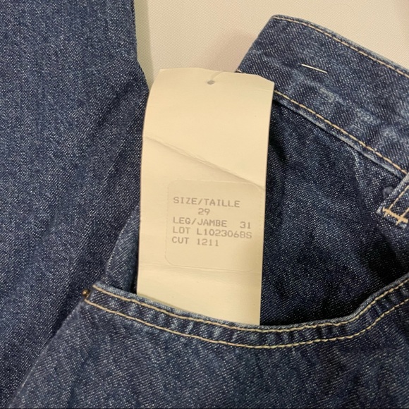 Vintage Women’s Silver Jeans Size 29/31 Mom Jeans High Waisted NWT! - Picture 10 of 13